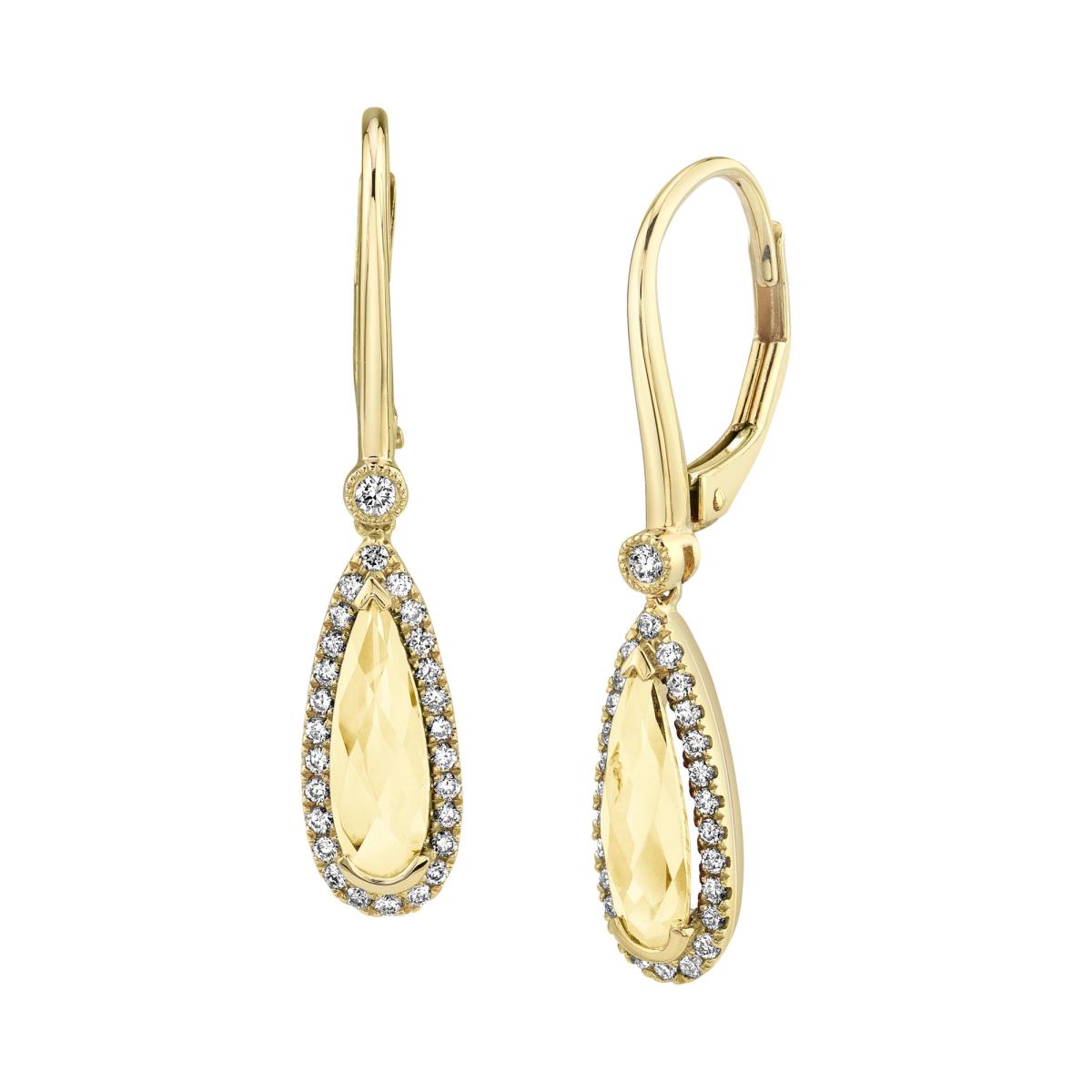 Citrine Drop Earrings