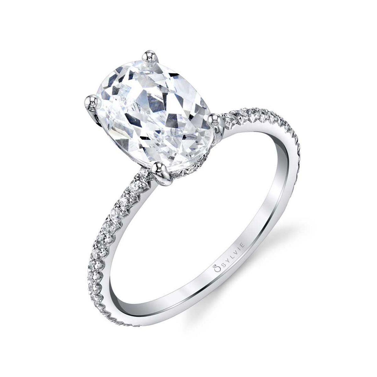 Oval Engagement Ring - photo 3