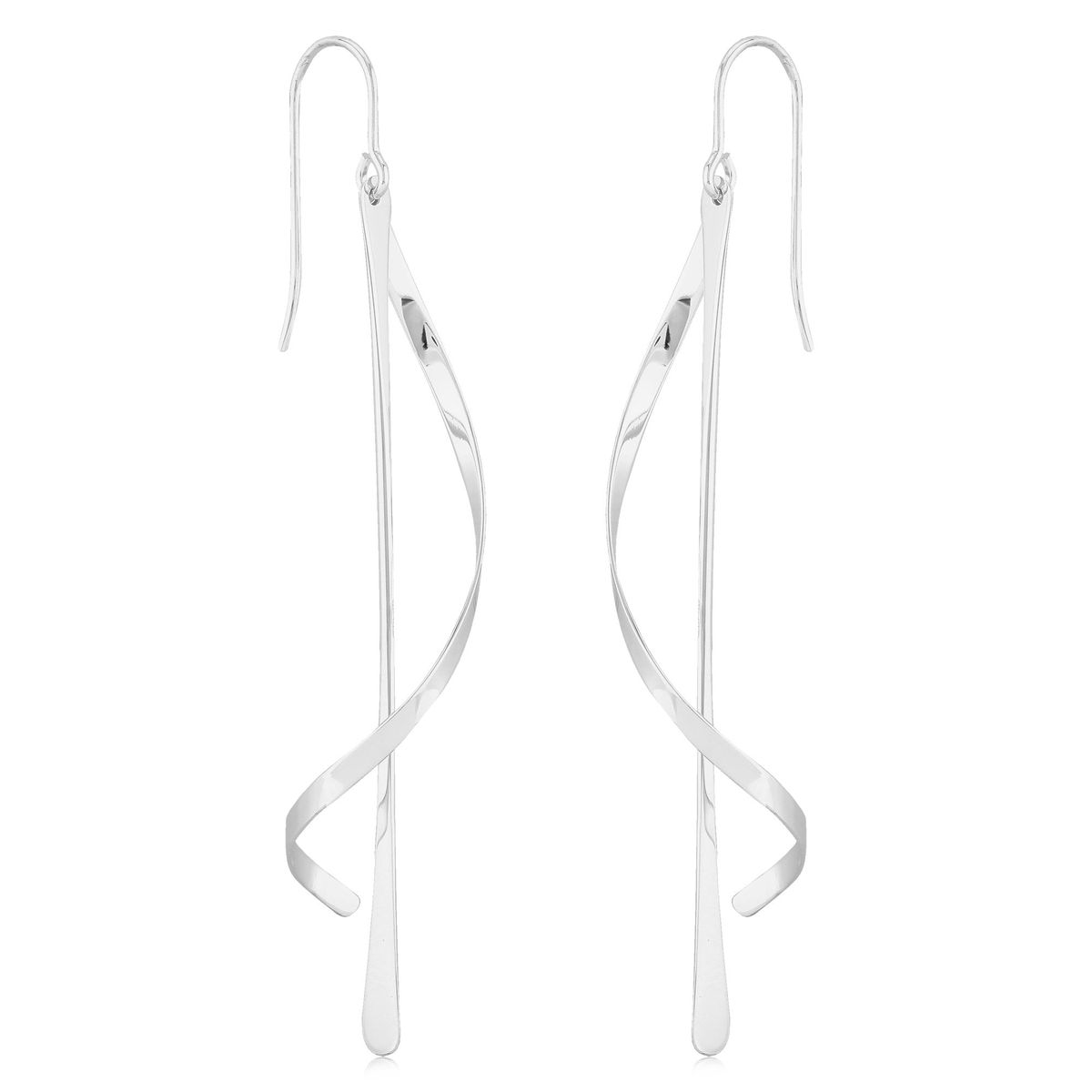 Sterling Silver Wrap Earrings