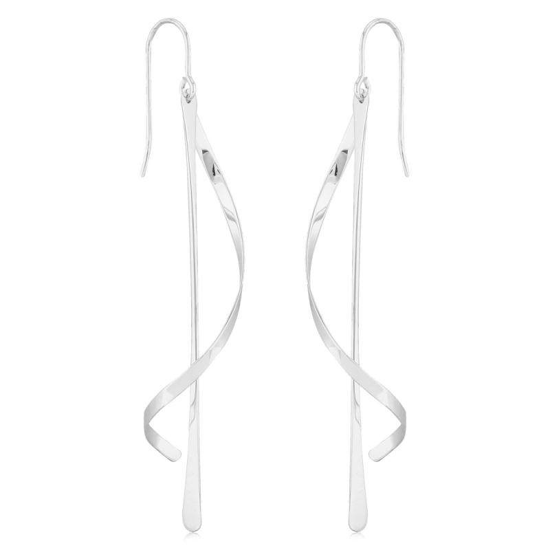 Sterling Silver Wrap Earrings