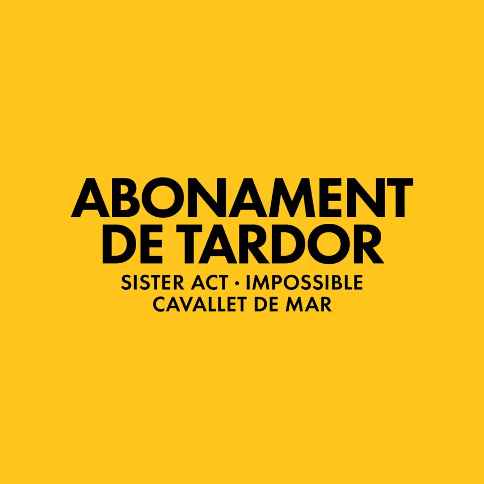 ABONAMENT DE TARDOR