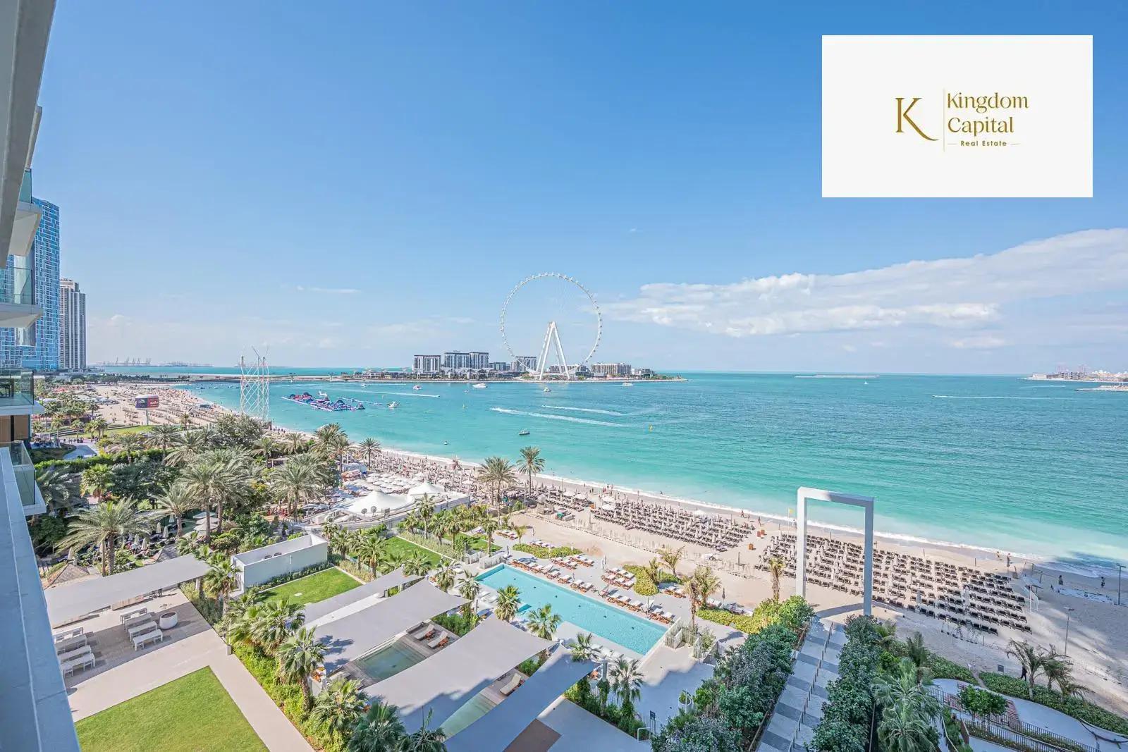 Image - Luxurious 2BR Plus Maid Apartment with Panoramic Sea View at JBR