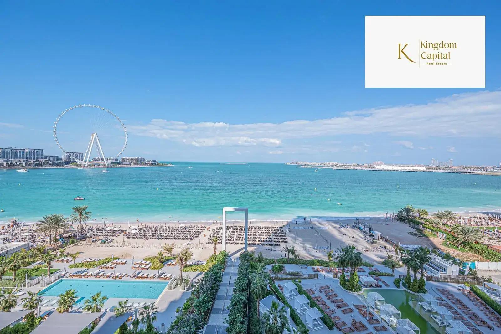 Image - Luxurious 2BR Plus Maid Apartment with Panoramic Sea View at JBR
