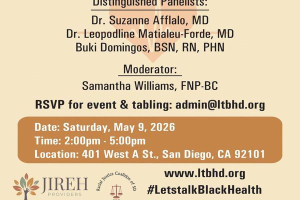 4th Annual LtBHD 2026 Educational Series flyer