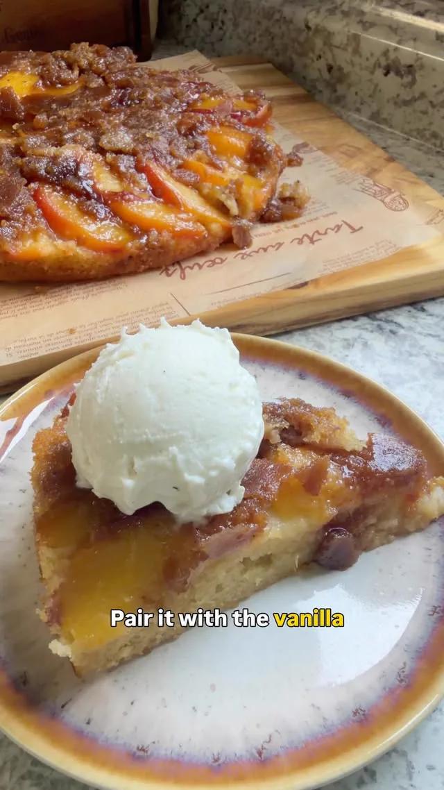 Peach Upside Down Cake!