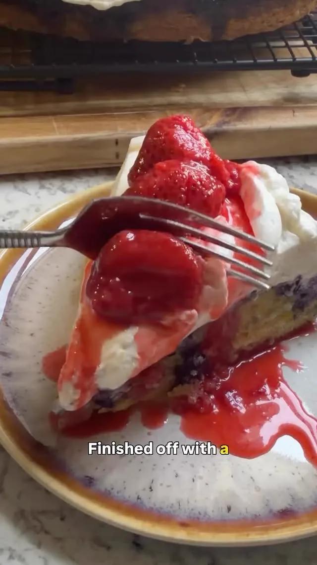 Blueberry Upside Down Cake!