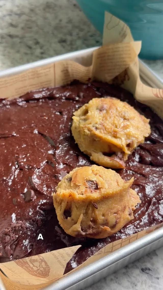Dark Chocolate Brookie Bake!
