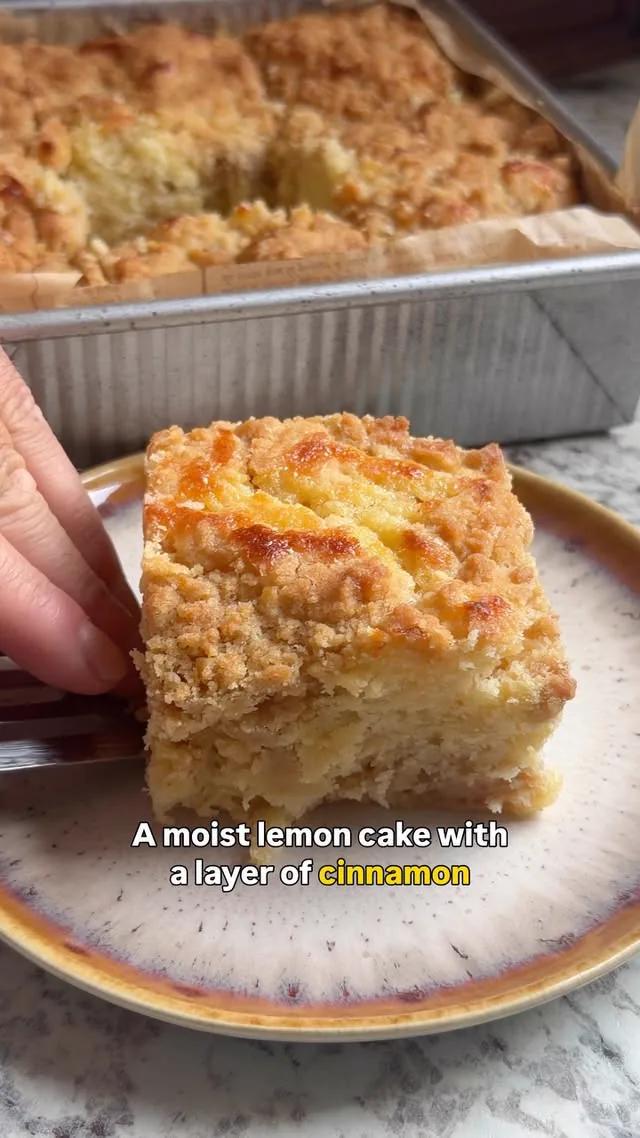 Lemon Coffee Cake!
