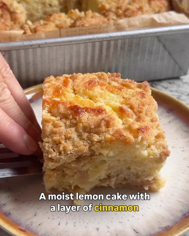 Lemon Coffee Cake!