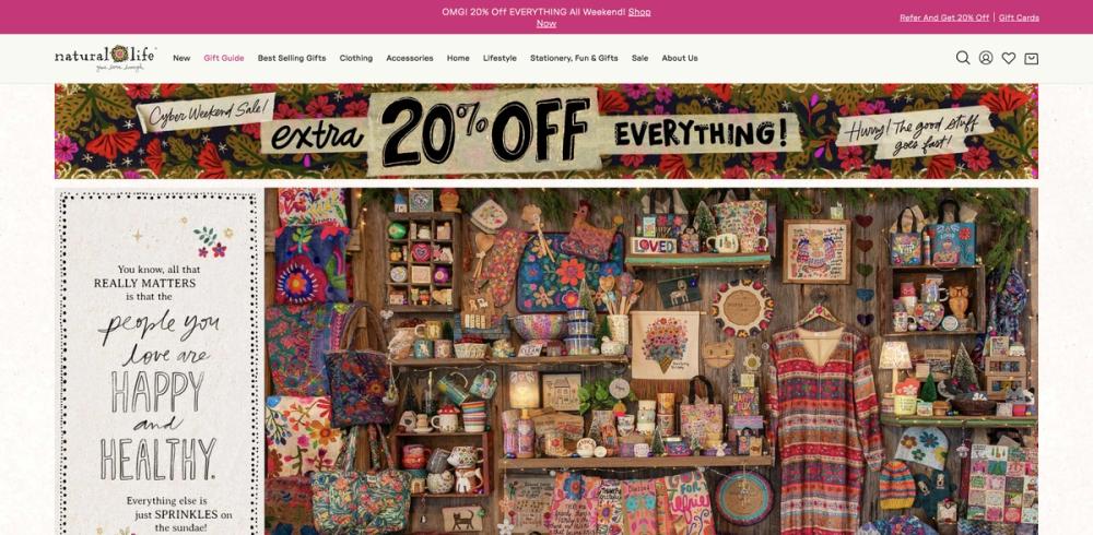 image of Natural Life | Women's Bohemian Clothes, Accessories & Gifts