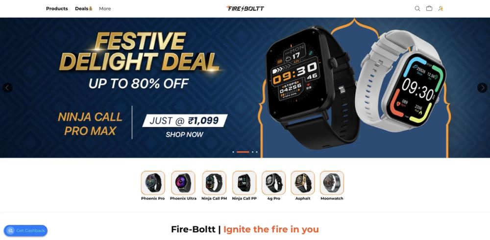image of Fire-Boltt | India's No. 1 Smart Watch Brand*