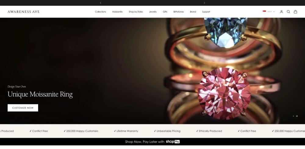 image of Awareness Avenue: Cherished Jewelry for Life's Precious Moments