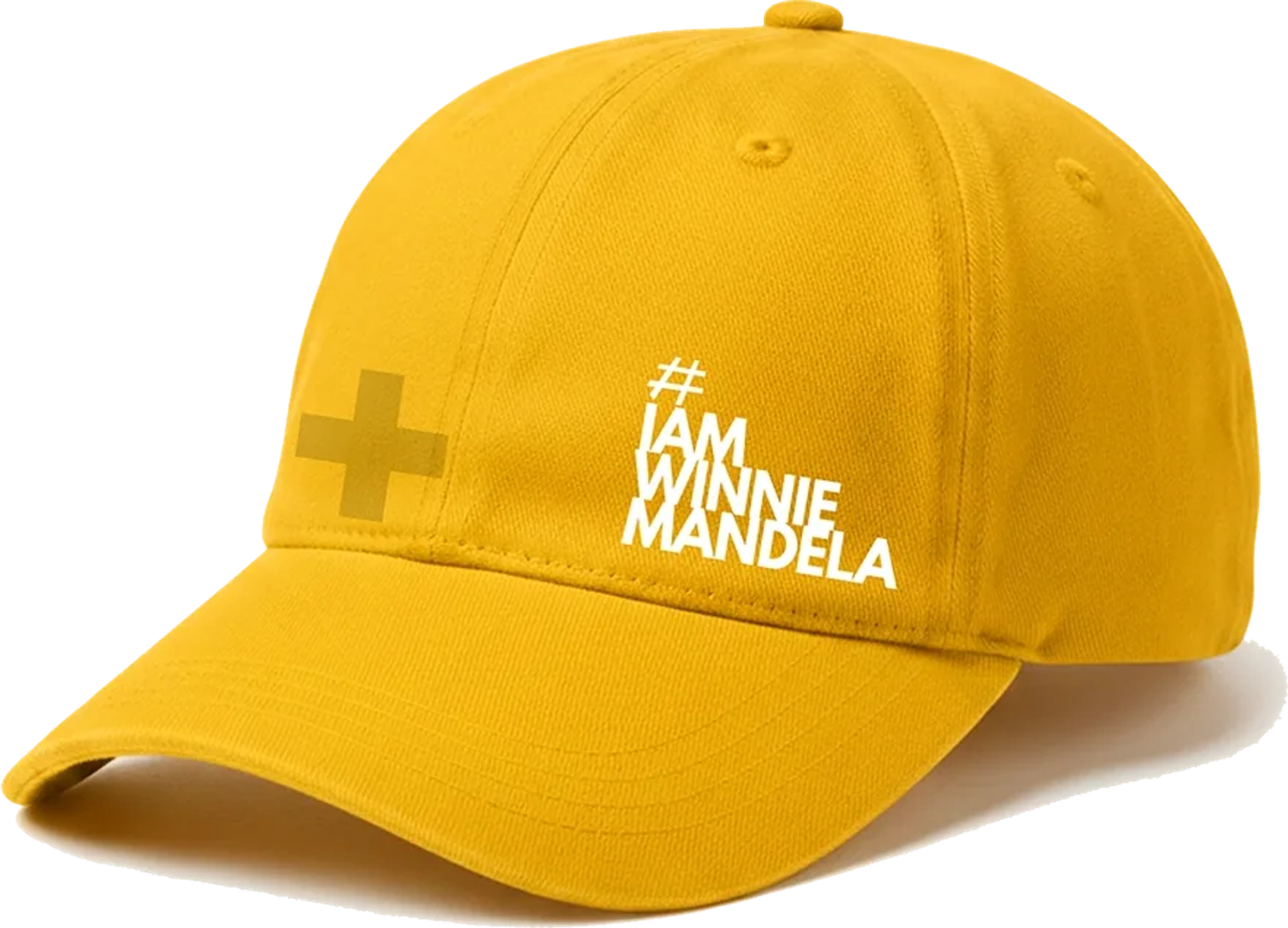 #IAmWinnieMandela Cap, Yellow · six-panel