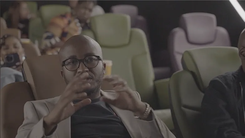 Front rows at the debut screening