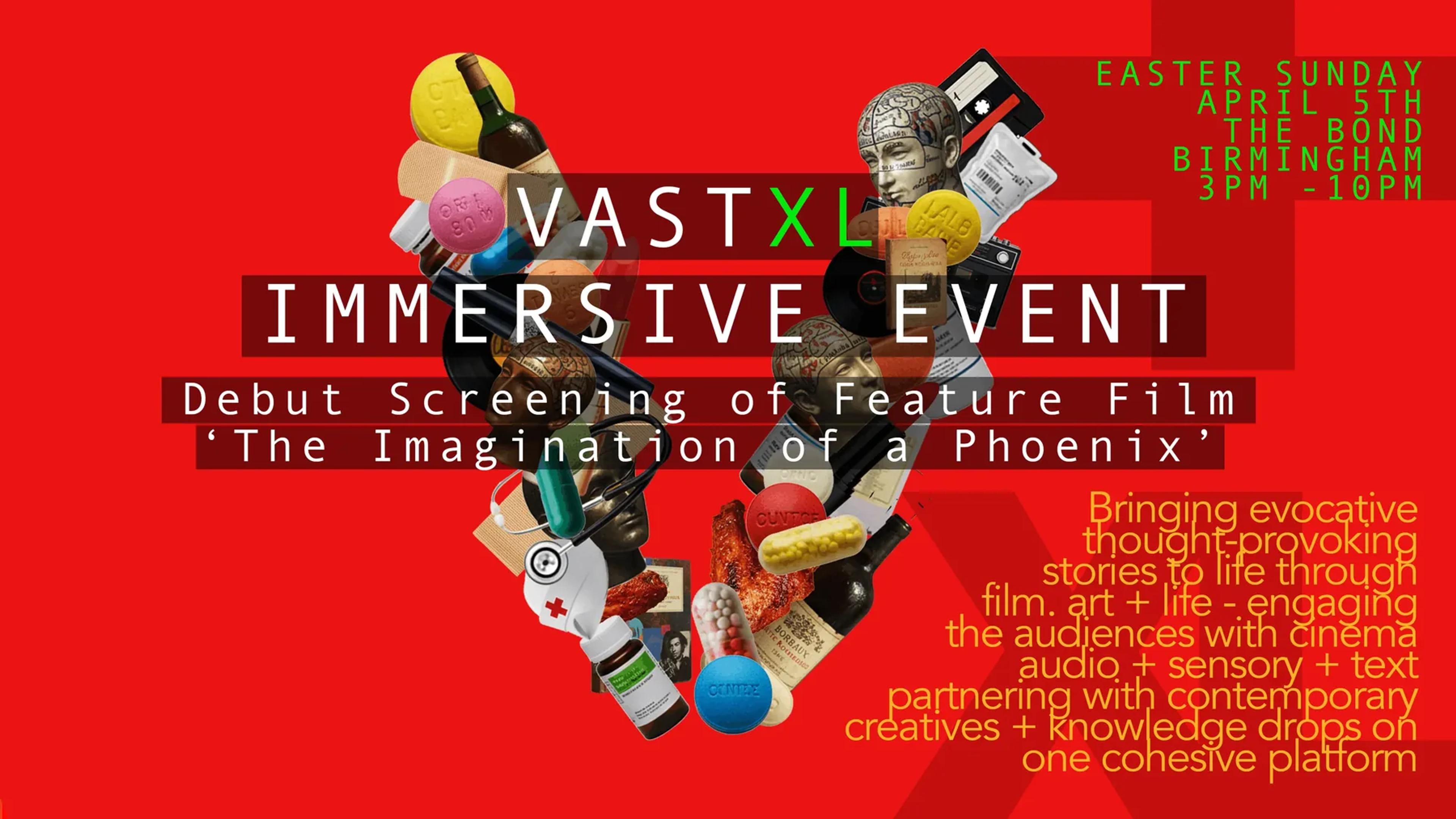 VAST XL Immersive Event — debut screening of ‘The Imagination of a Phoenix’.