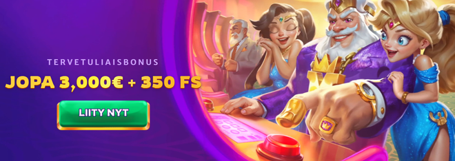 midarion kasinon tervetuliaisbonus paketti