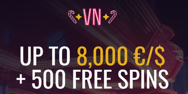 VegasNow casinon tervetuliaispaketti