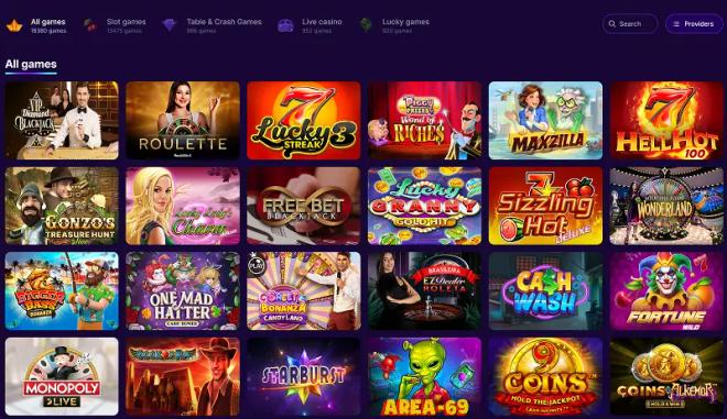 CipherWins kasinon pelivalikoima