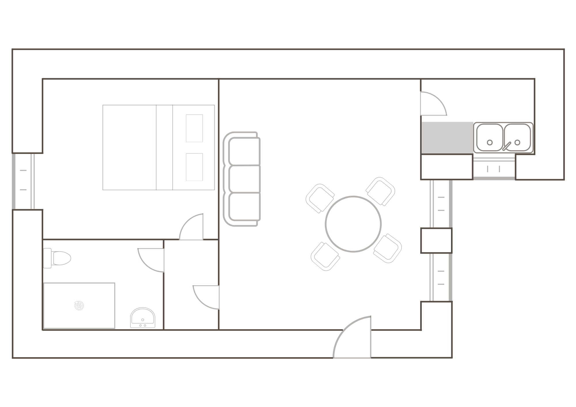 plan de la chambre
