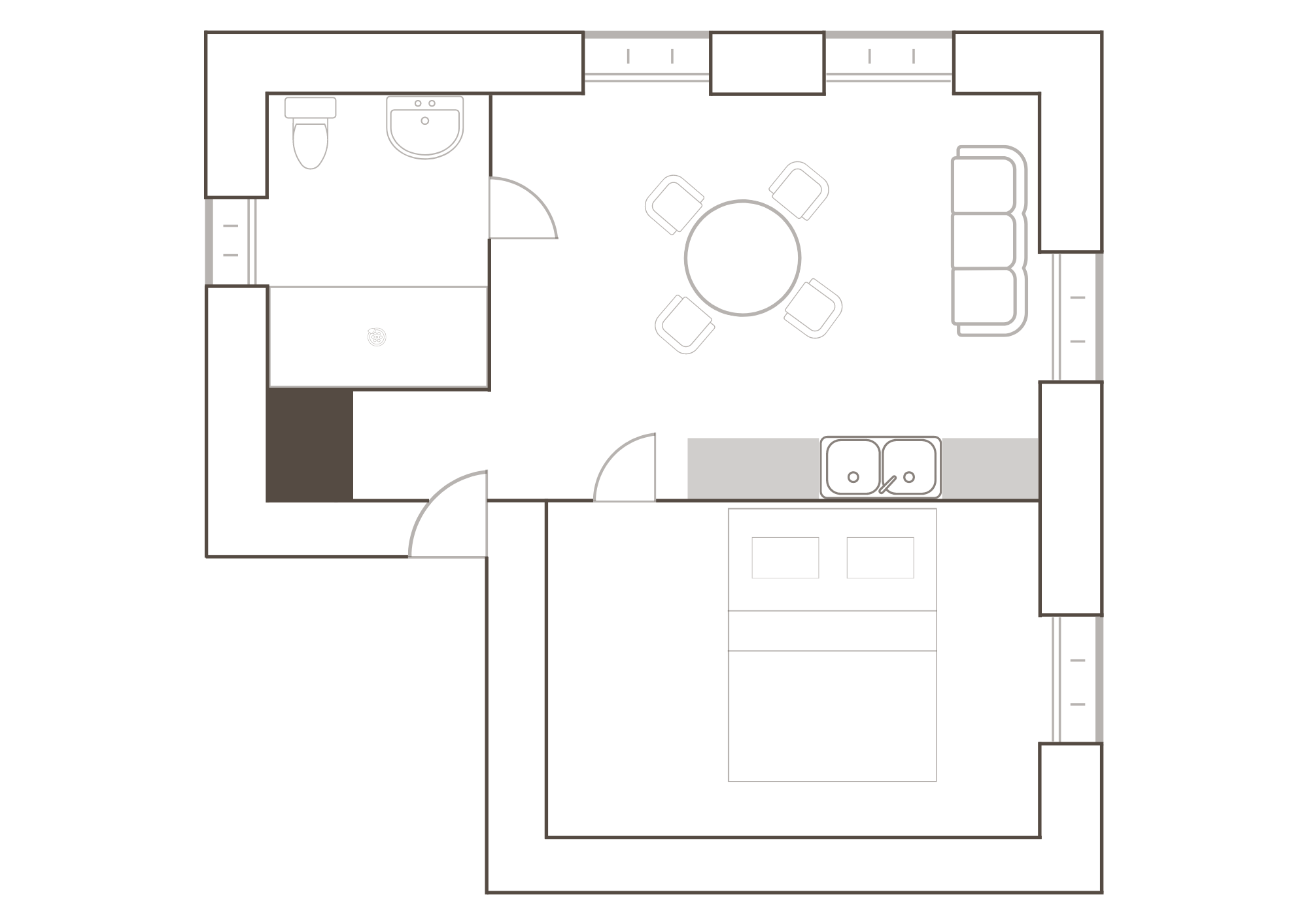 plan de la chambre