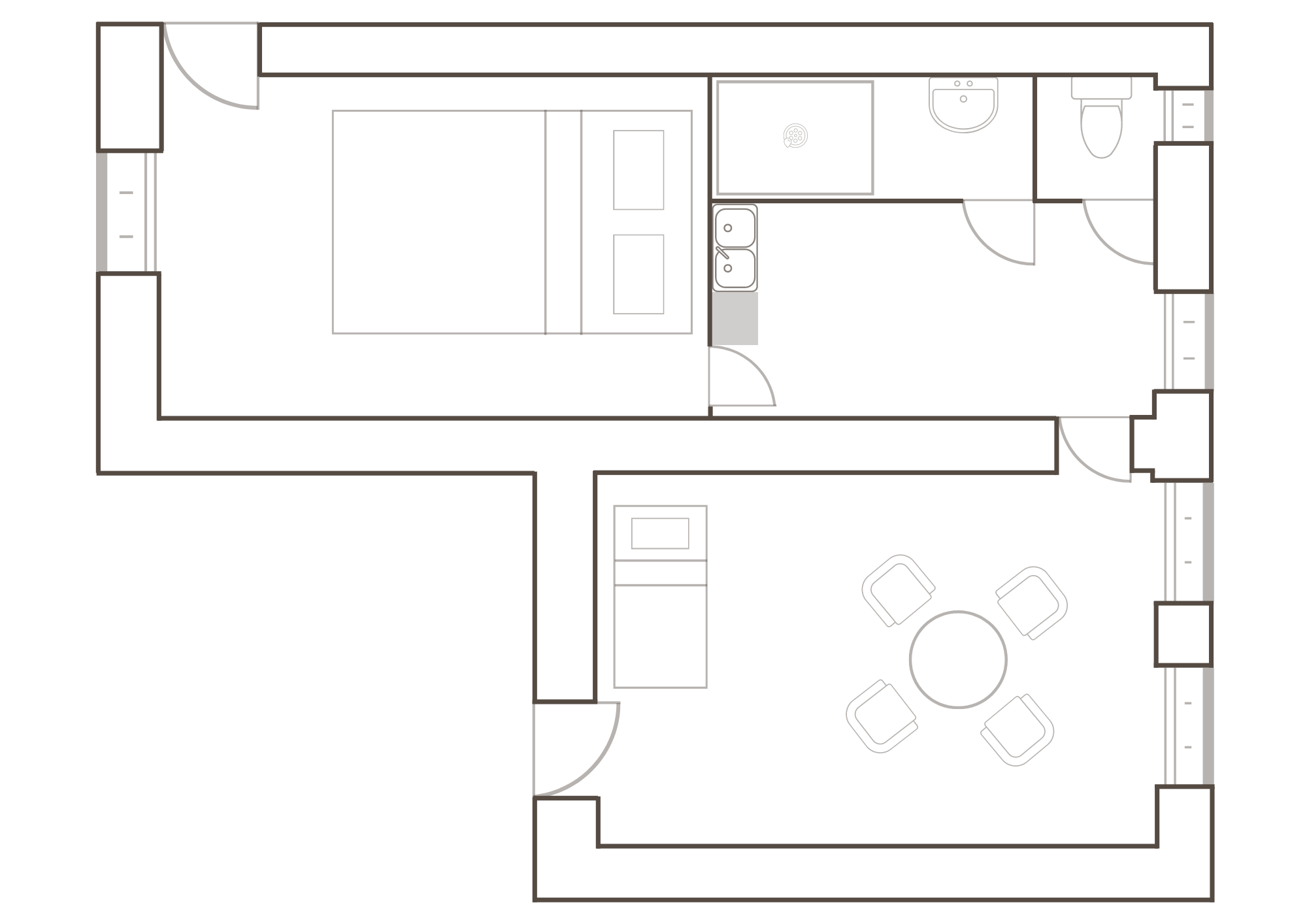 plan de la chambre