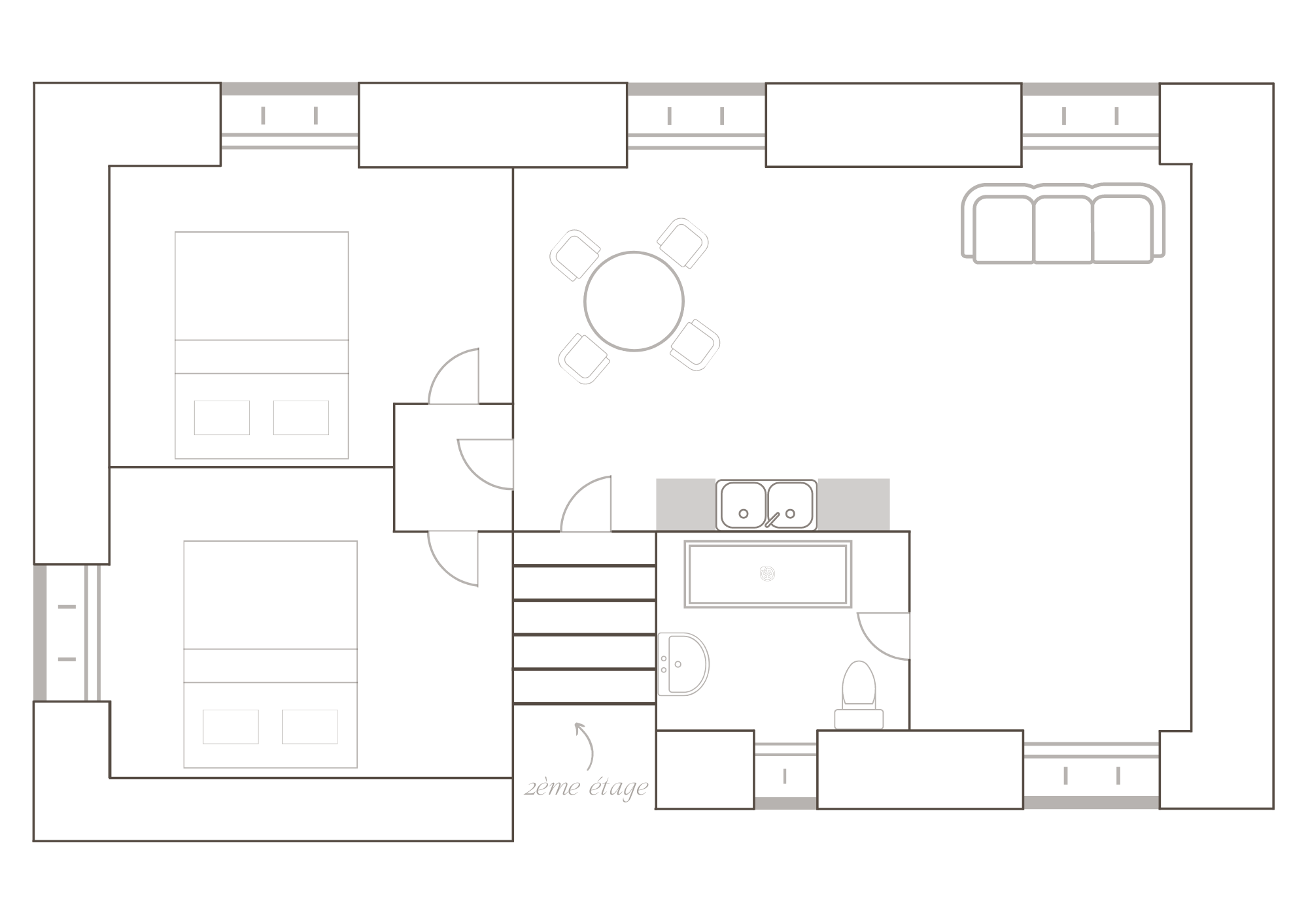 plan de la chambre