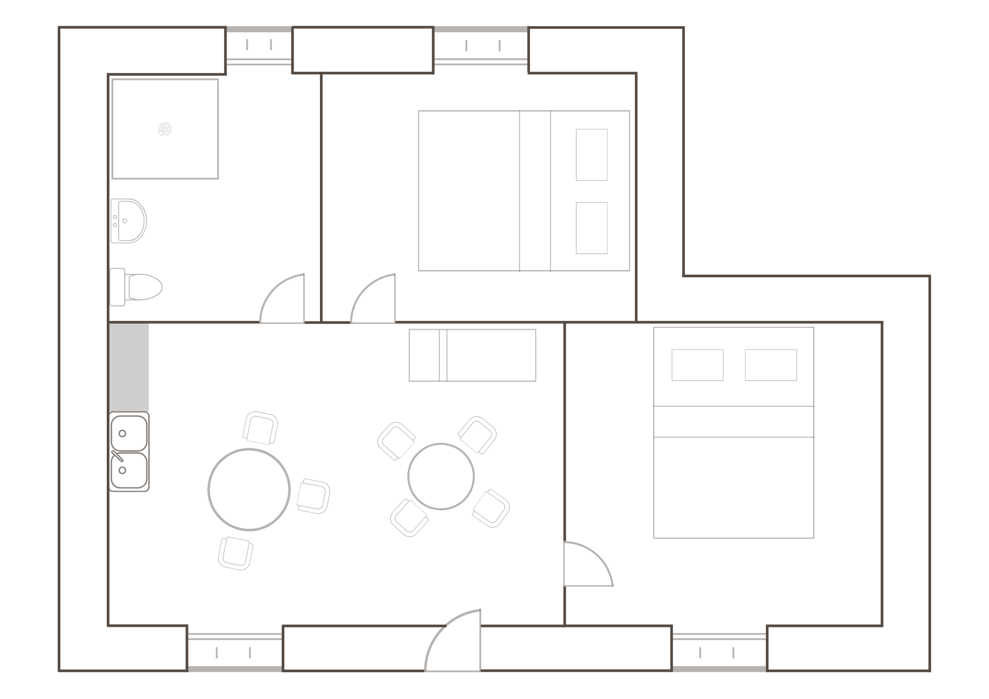 plan de la chambre