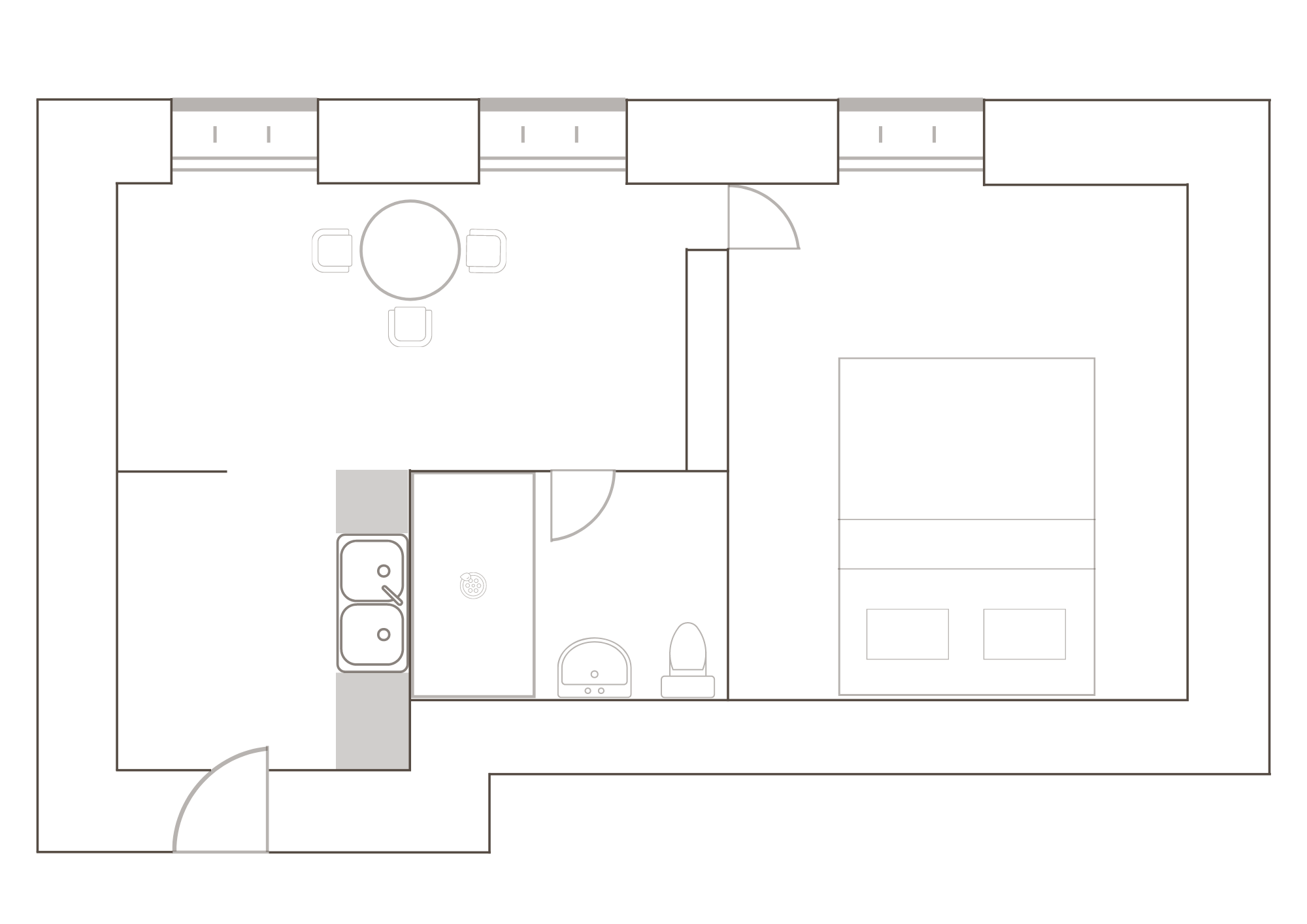plan de la chambre
