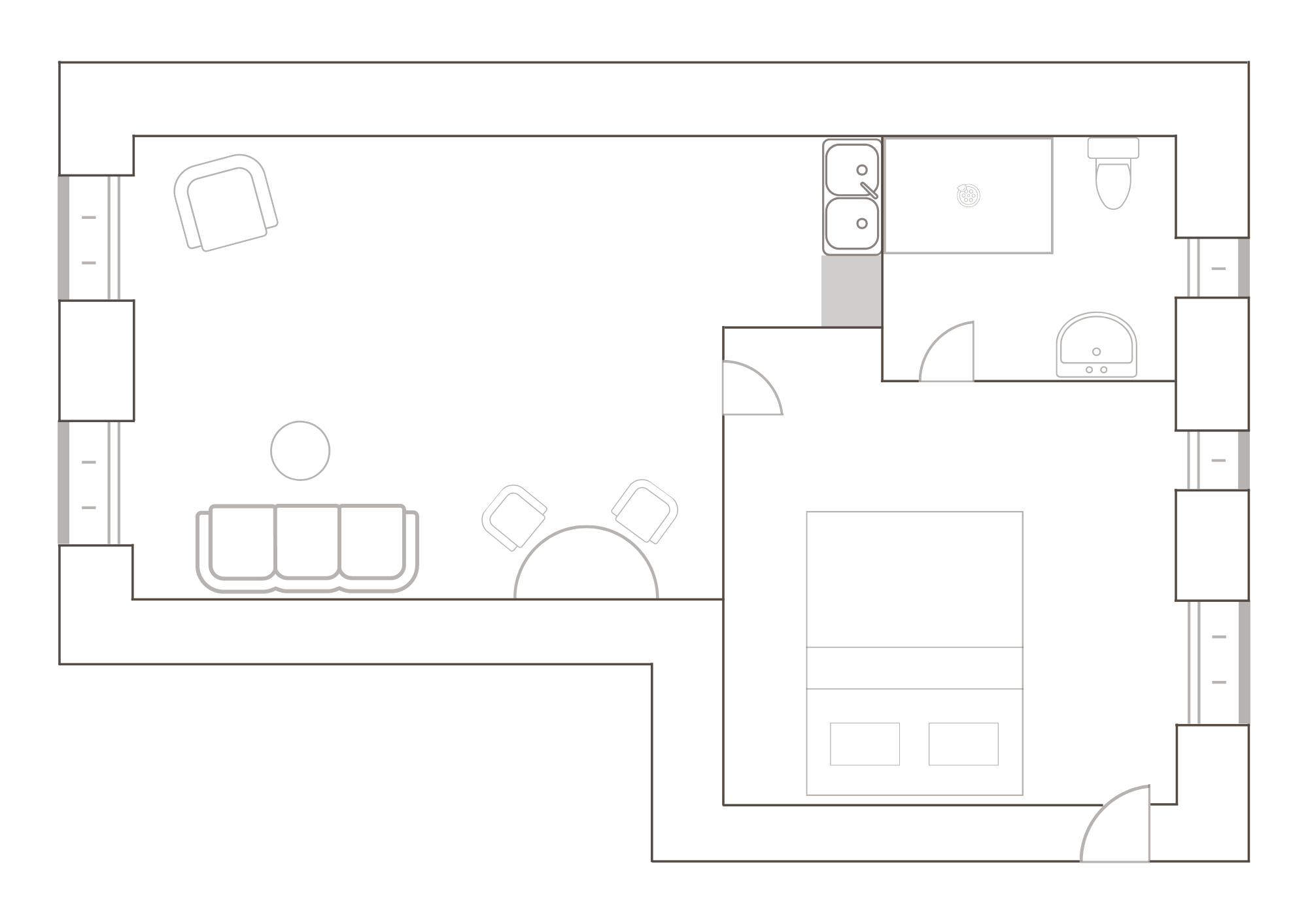 plan de la chambre