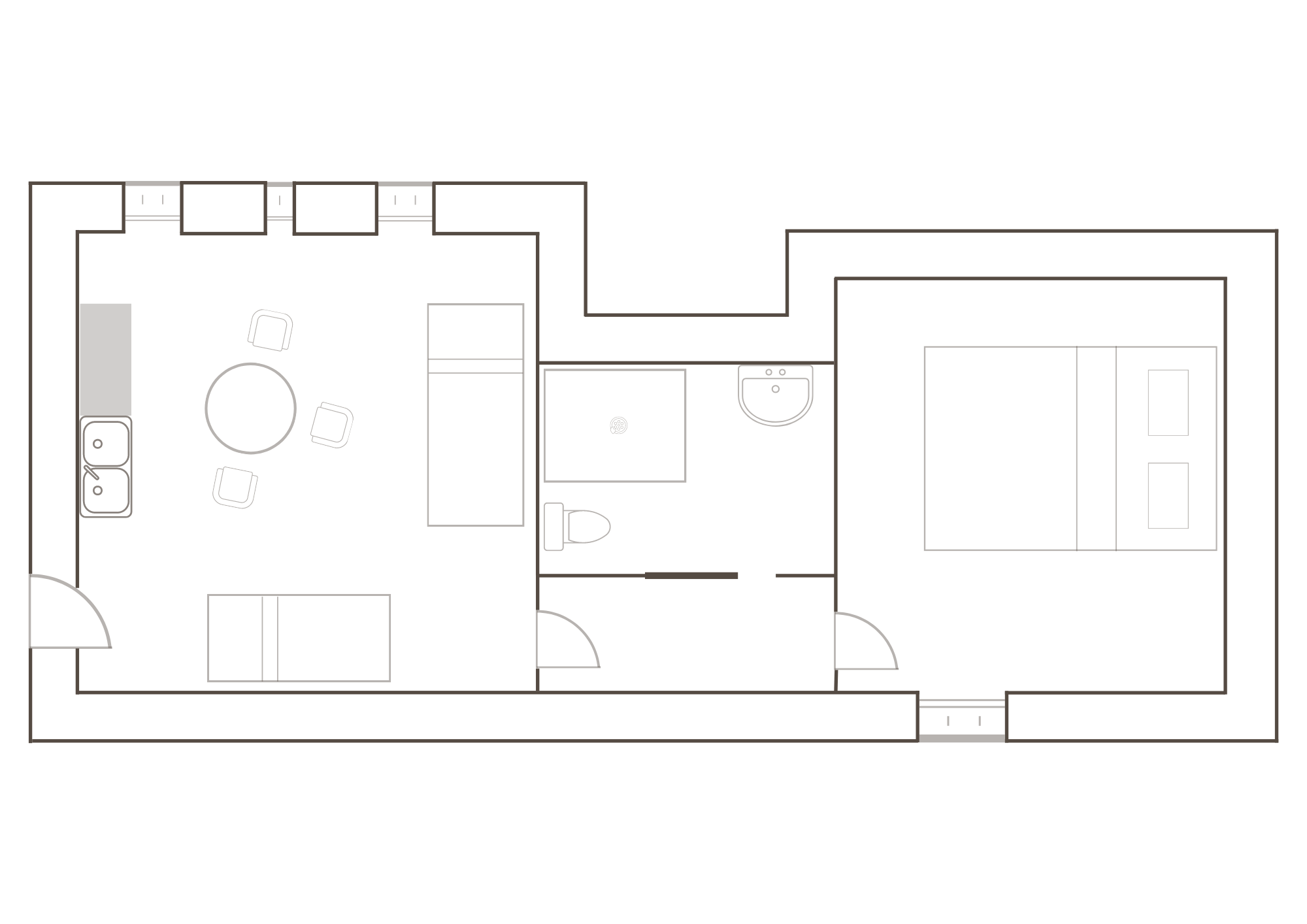 plan de la chambre