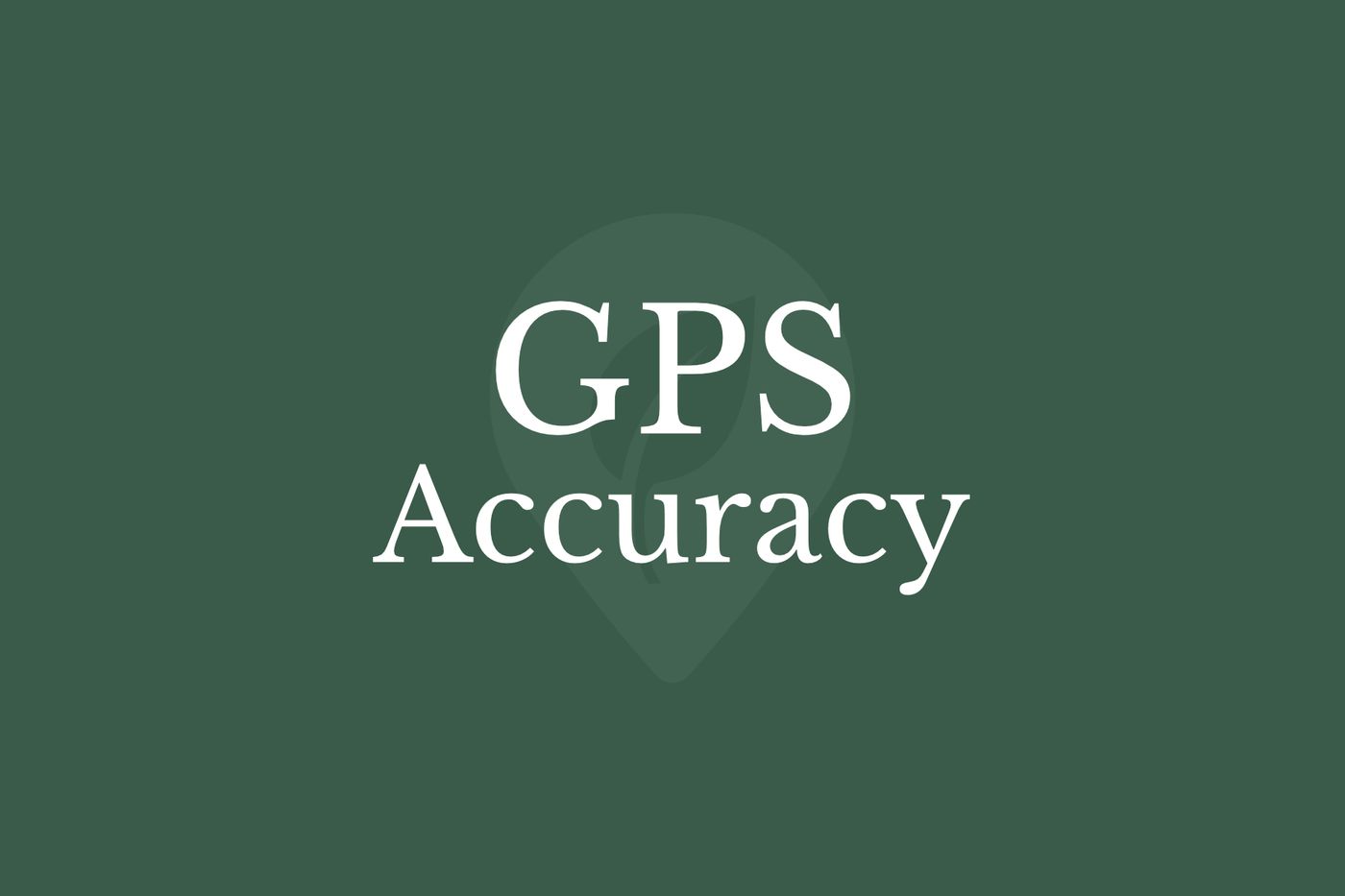 GPS Accuracy
