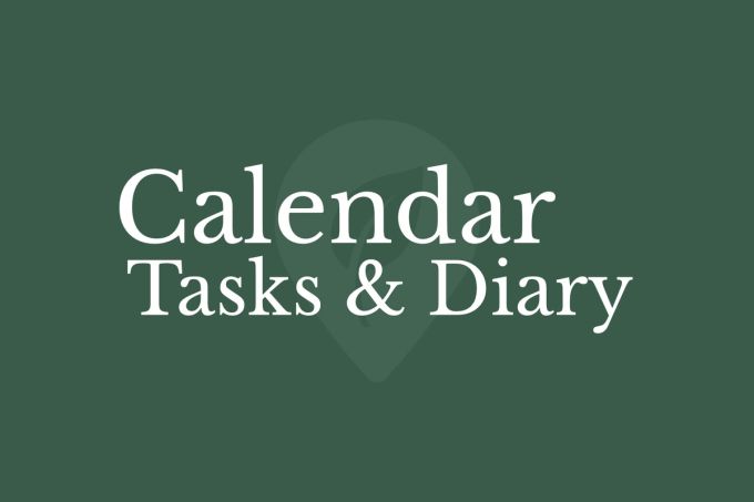 Calendar Tasks & Diary