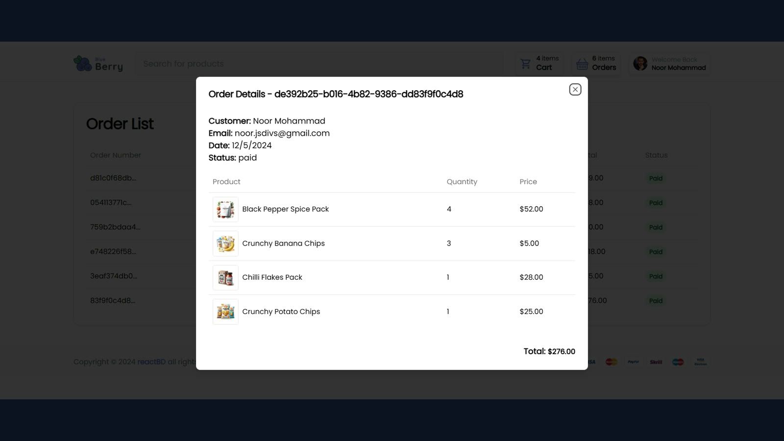 OrderDetails