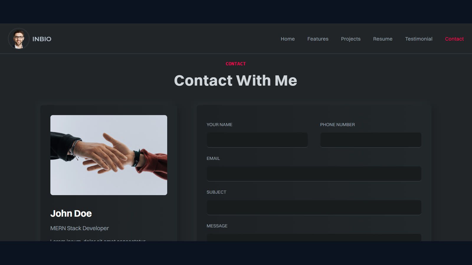 Contact