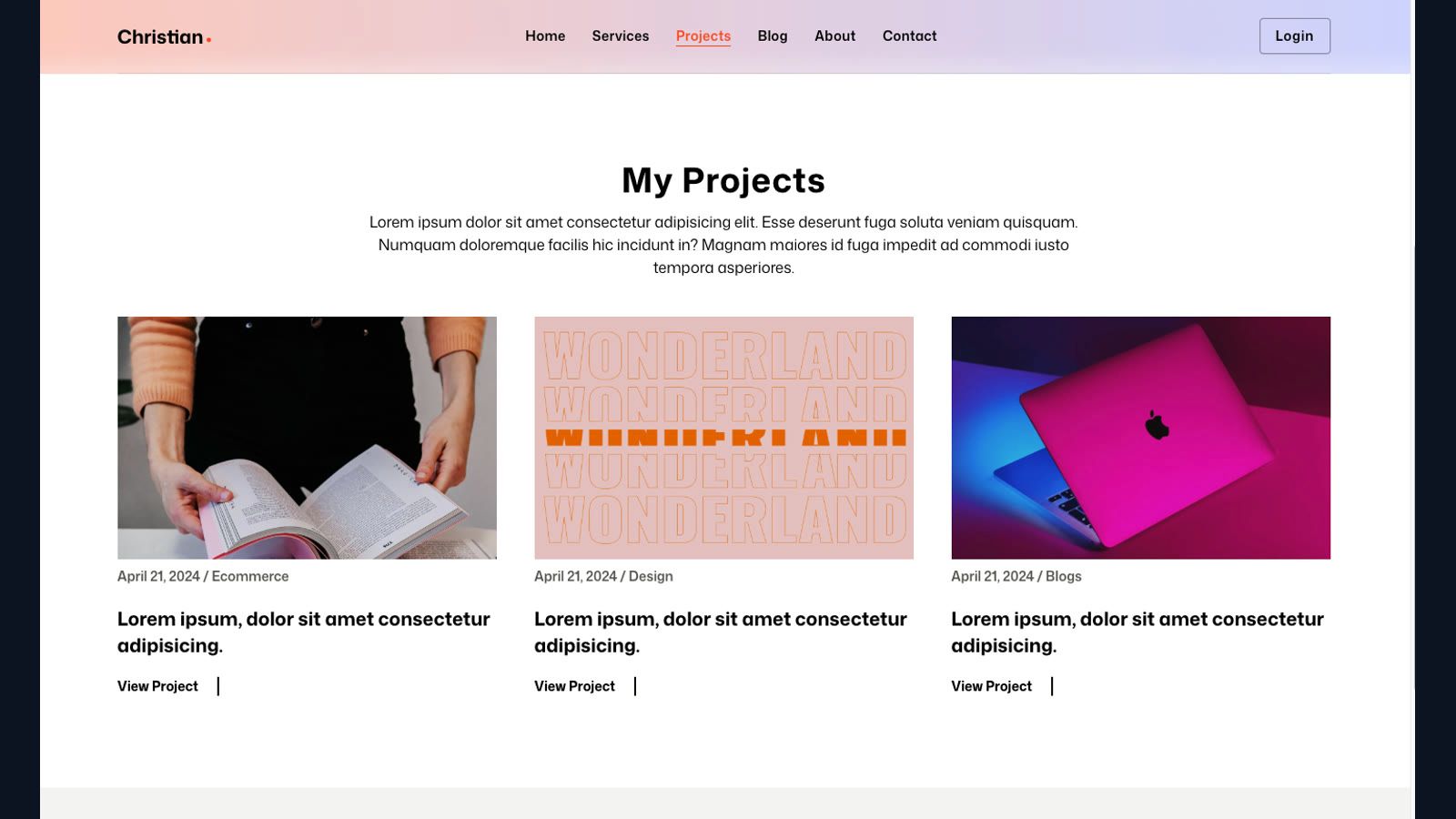 Projects