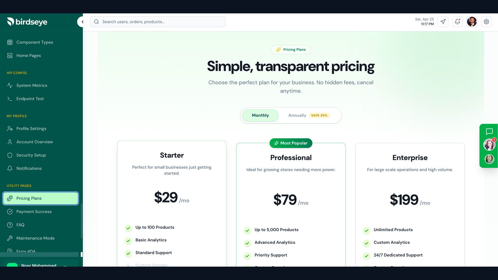 05 Pricing Page