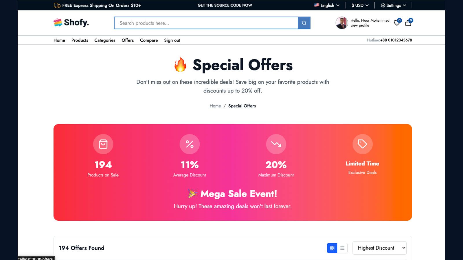 Offers
