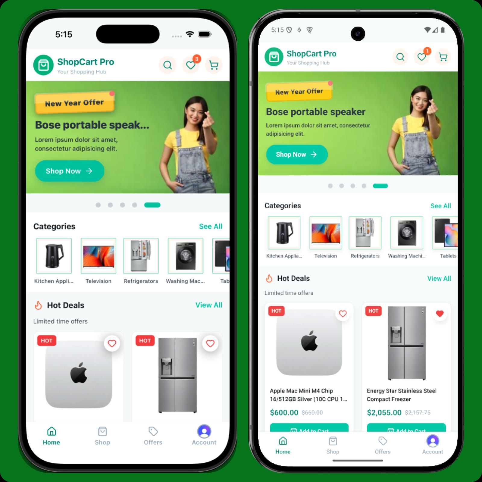 ShopCartPro - Complete React Native E-Commerce App with Sanity CMS & Stripe Integration
