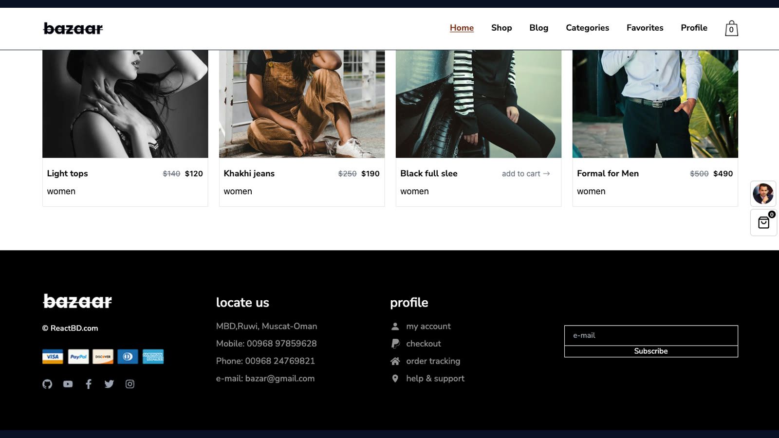 Home Footer