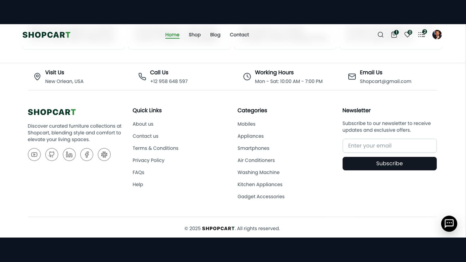 Home Footer