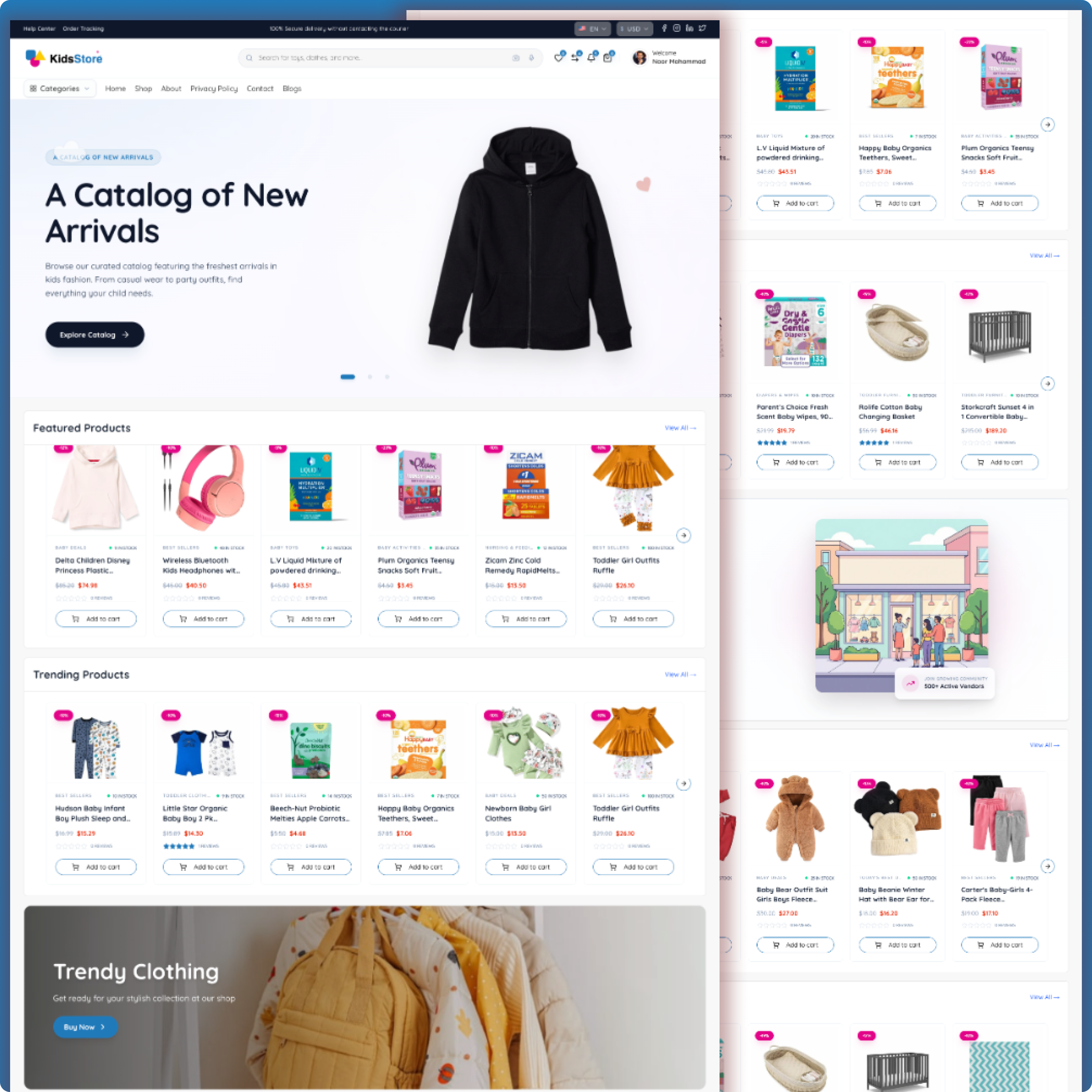 🚀 Premium eCommerce Platform | Web + Admin + API | Full Stack