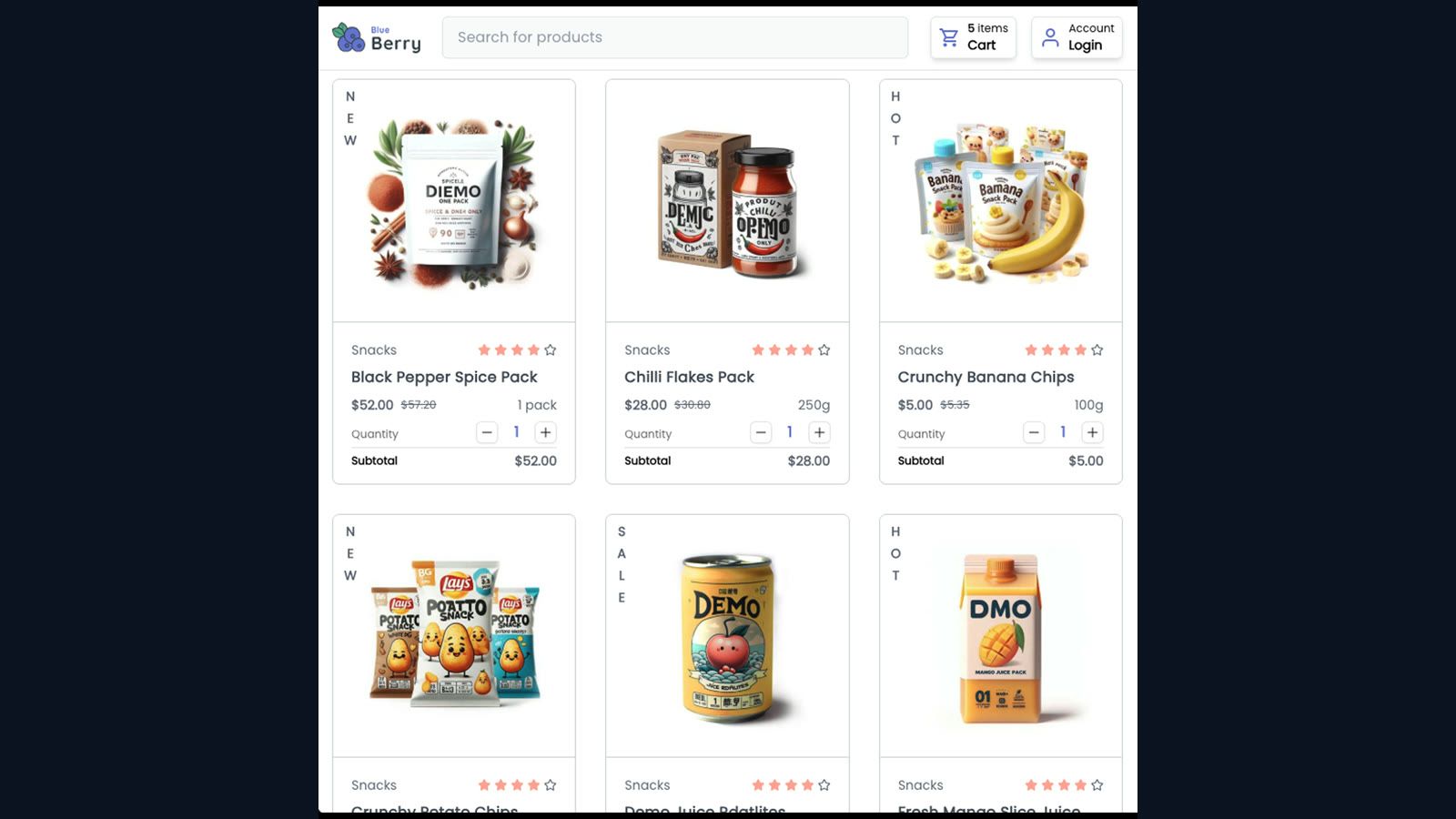 Berry Ecommerce Thumbnail