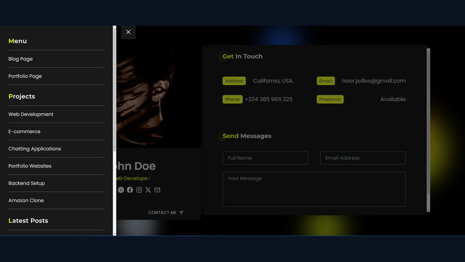 SidebarMenu