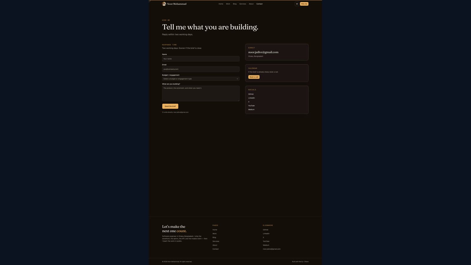 Contact