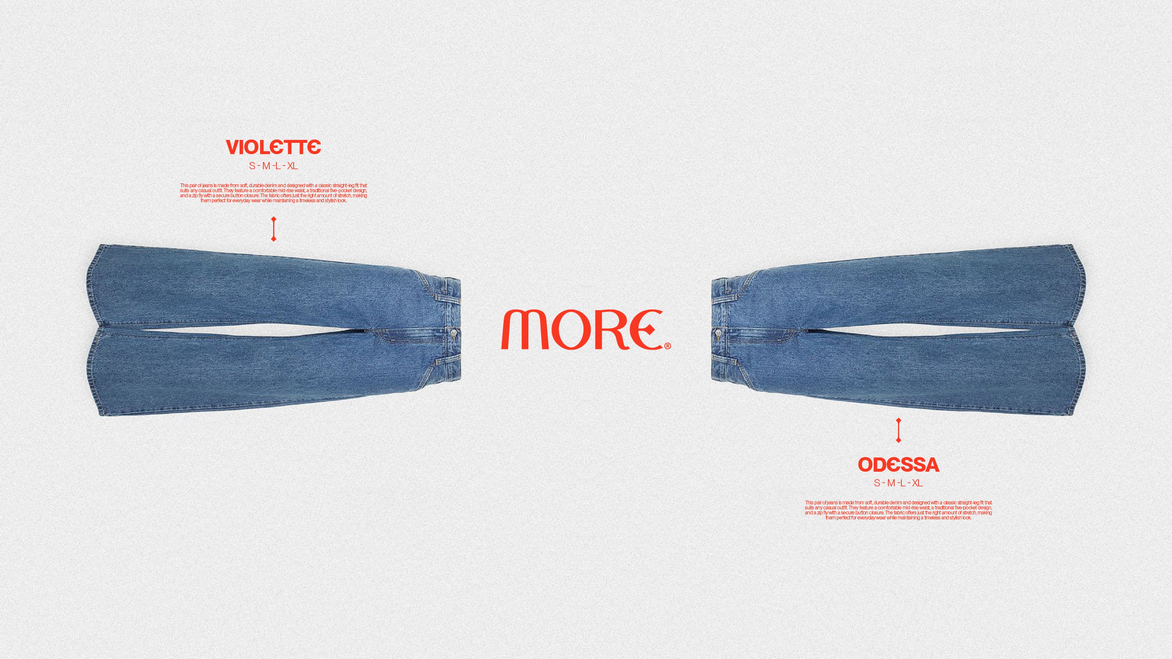 MORЄ® typography and color — Brand with the Devil | BoldCrest