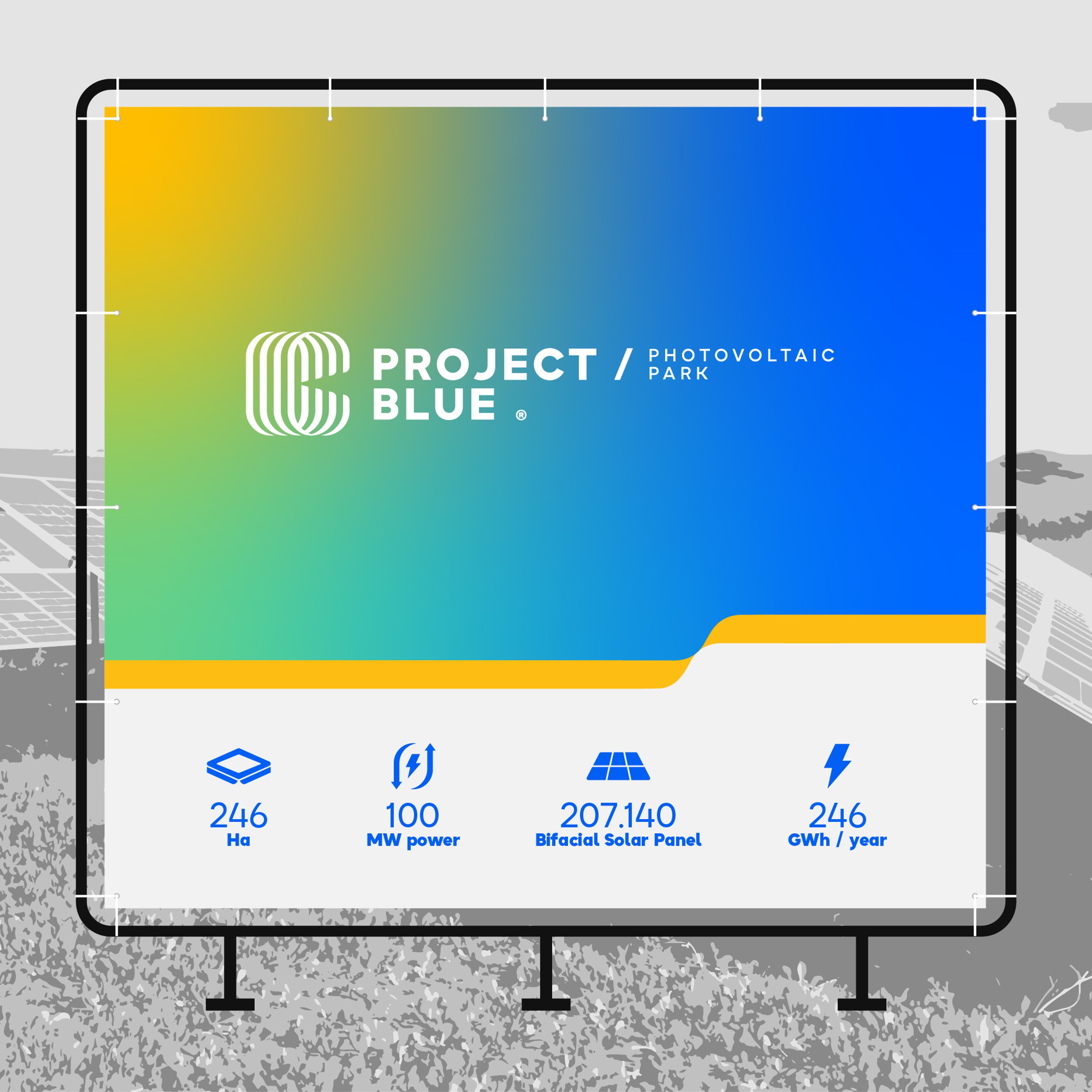 Project Blue brand applications — Blue by Design | BoldCrest