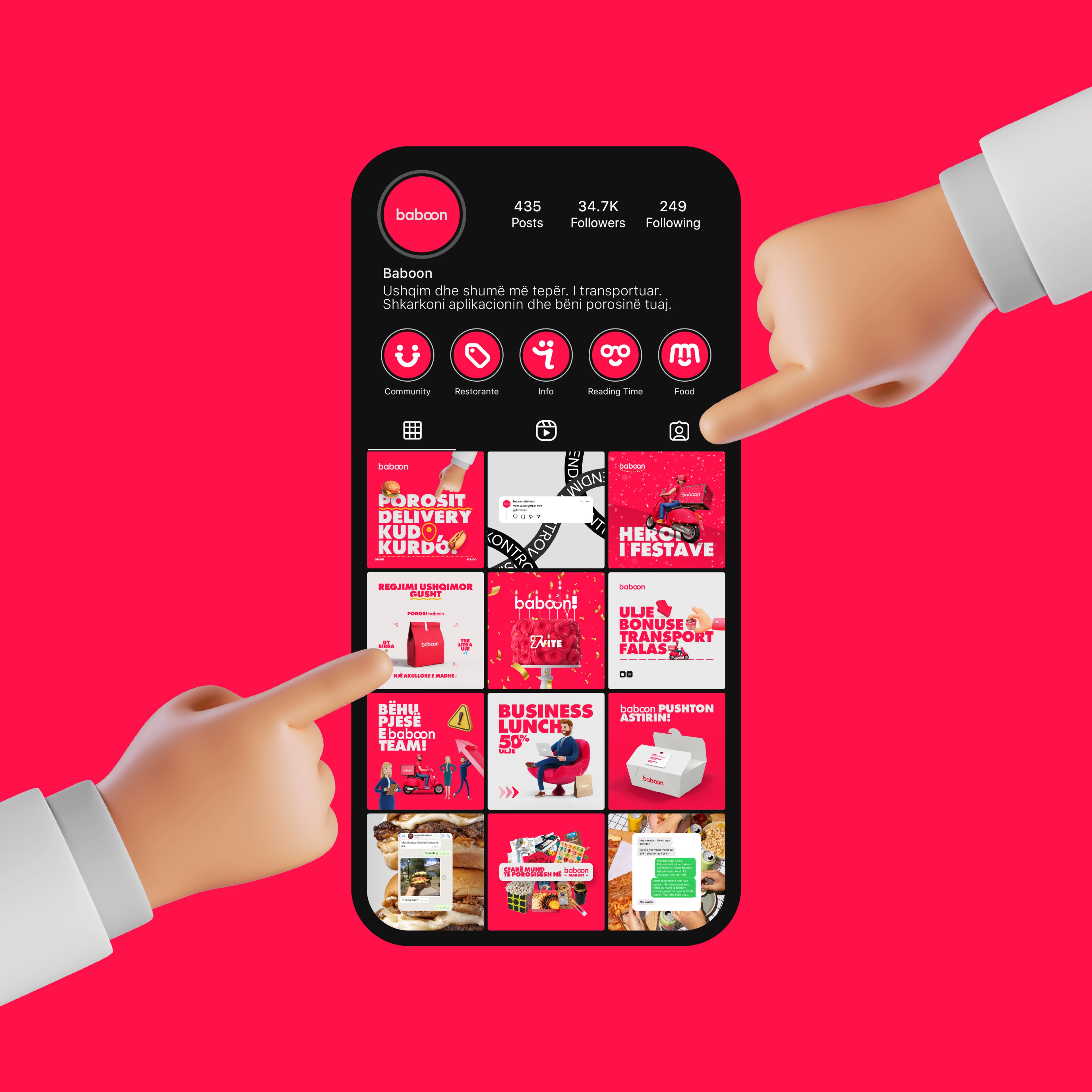 Baboon®, Baboon® | Campaigns That Deliver, Social Media Management · BoldCrest