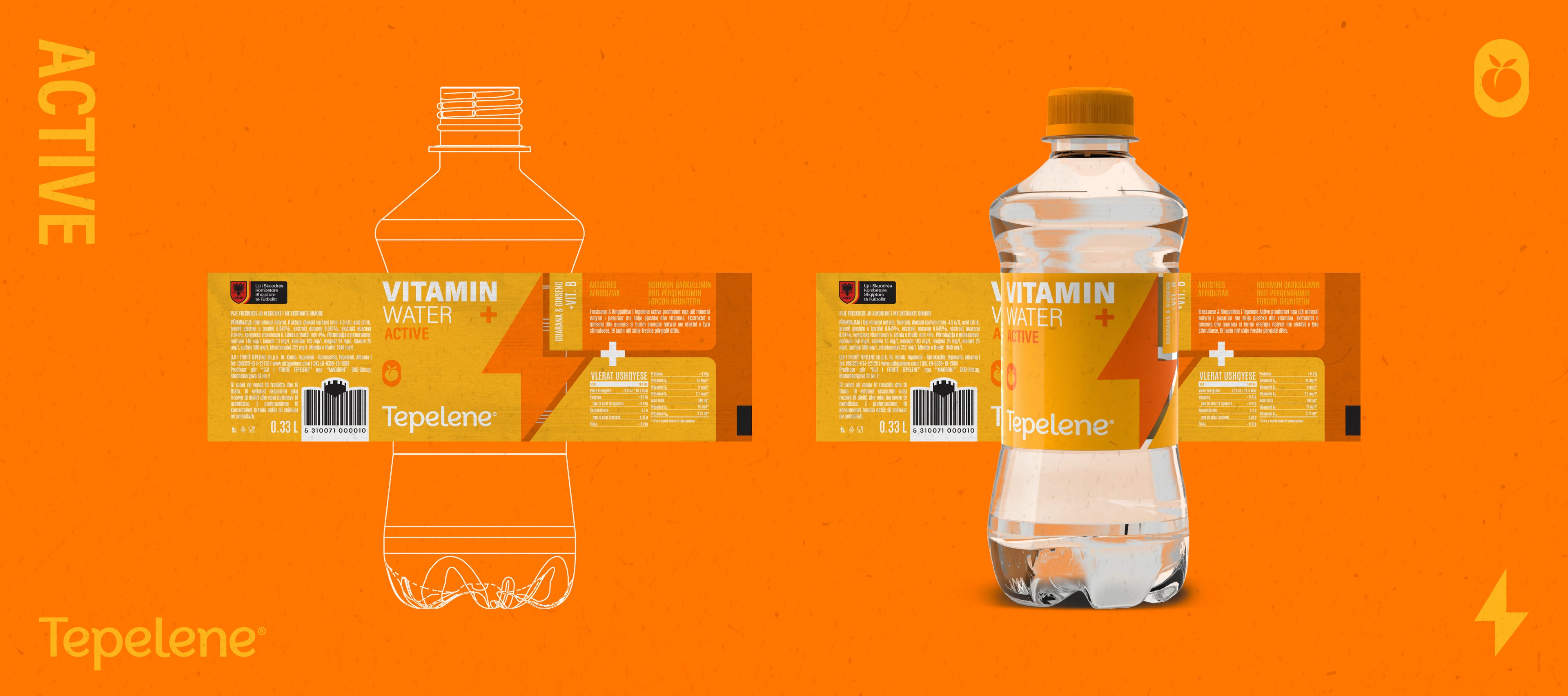 Tepelene® pack range — Just Vitamins, Full Stop | BoldCrest