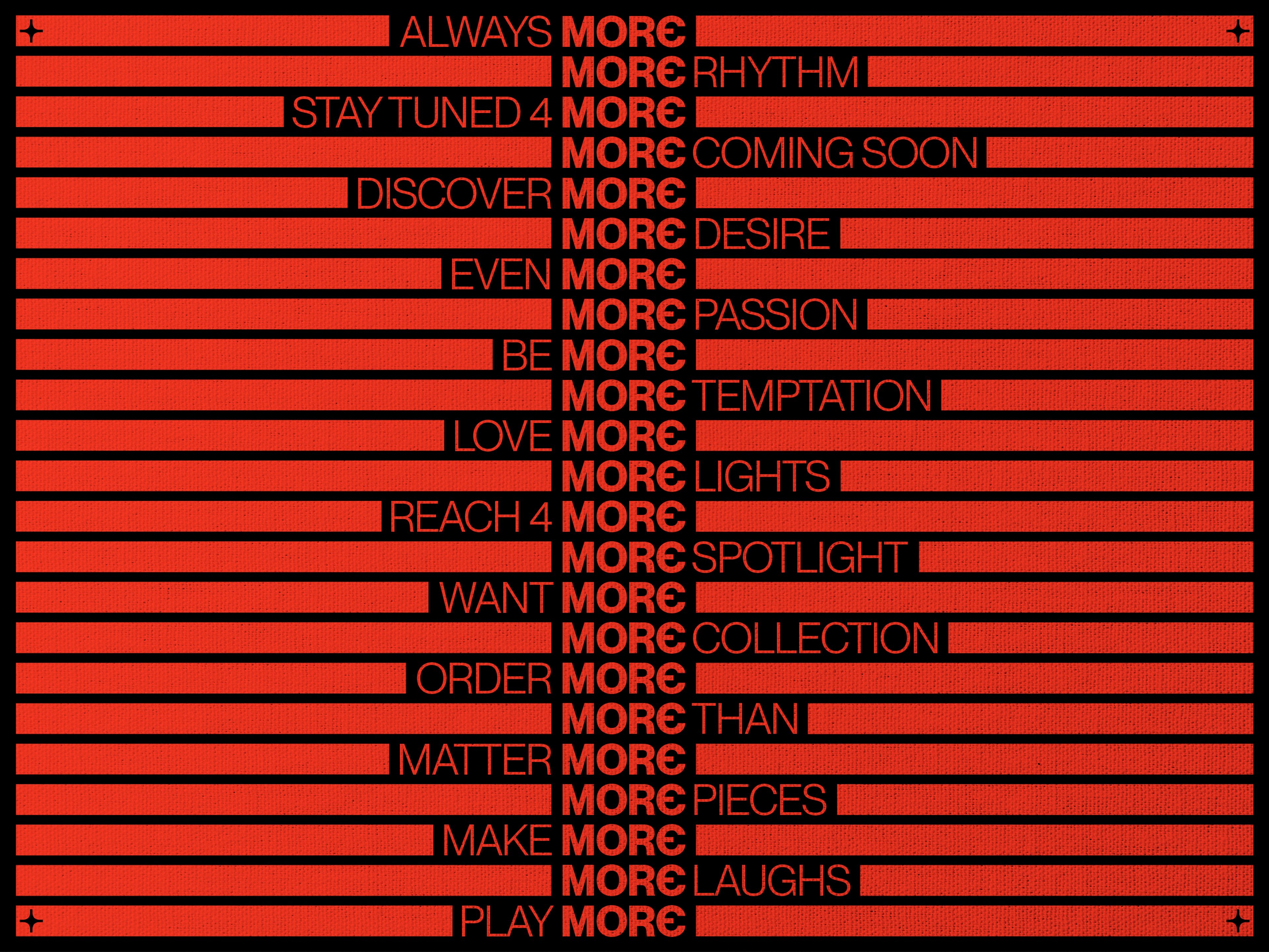 MORЄ® brand guidelines — Brand with the Devil | BoldCrest
