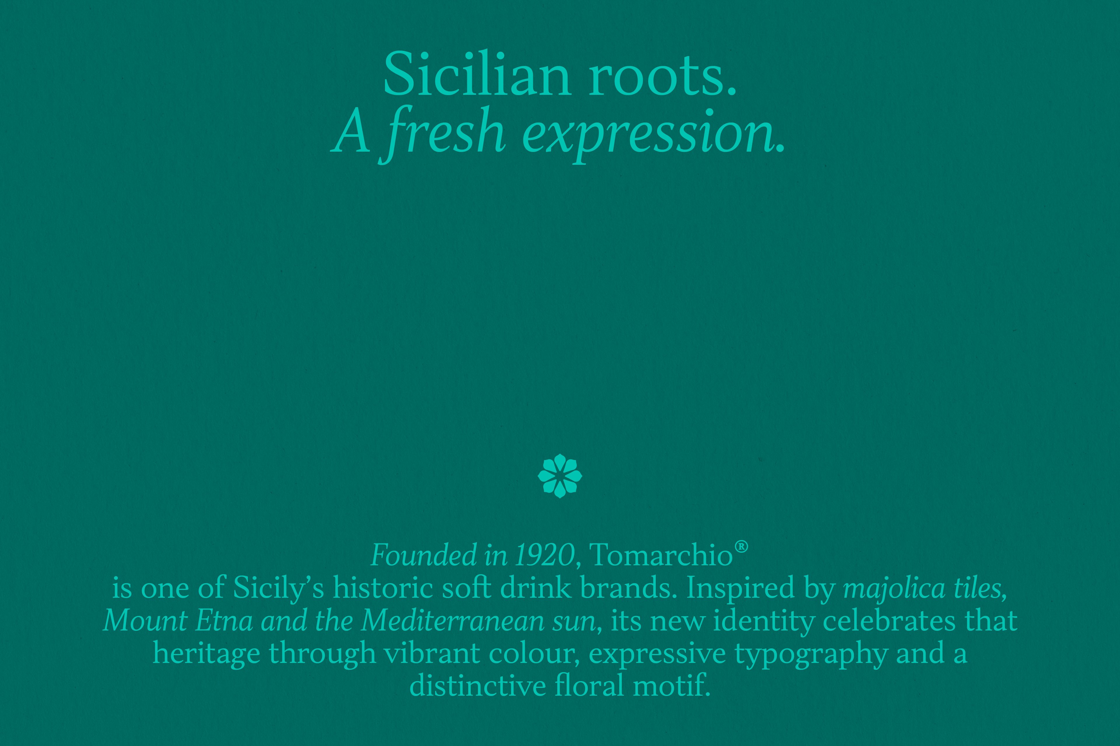 Tomarchio® concept statement, Sicilian roots and a fresh expression — Cent’anni Heritage | BoldCrest